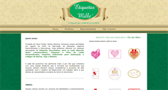 Desktop Screenshot of etiquetasmille.com.br