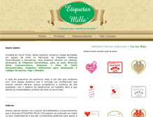 Tablet Screenshot of etiquetasmille.com.br